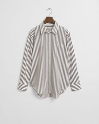 An image of the Gant Relaxed Fit Striped Poplin Shirt