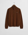 An image of the Gant Superfine Lambswool Half Zip