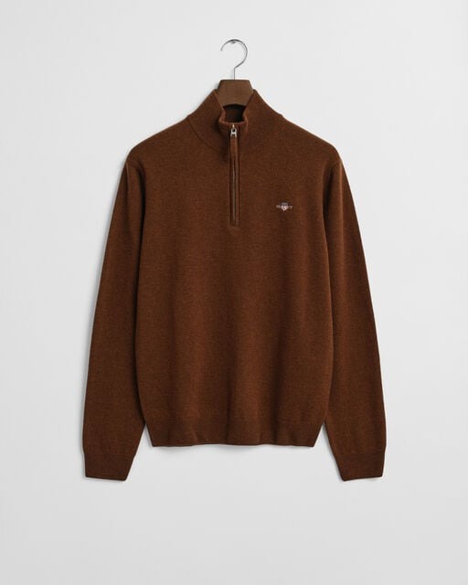 An image of the Gant Superfine Lambswool Half Zip
