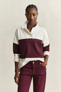 Color Blocked Heavy Rugger