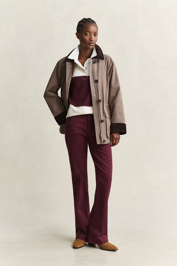 Color Blocked Heavy Rugger