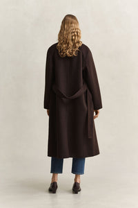 Handstitched Belted Coat