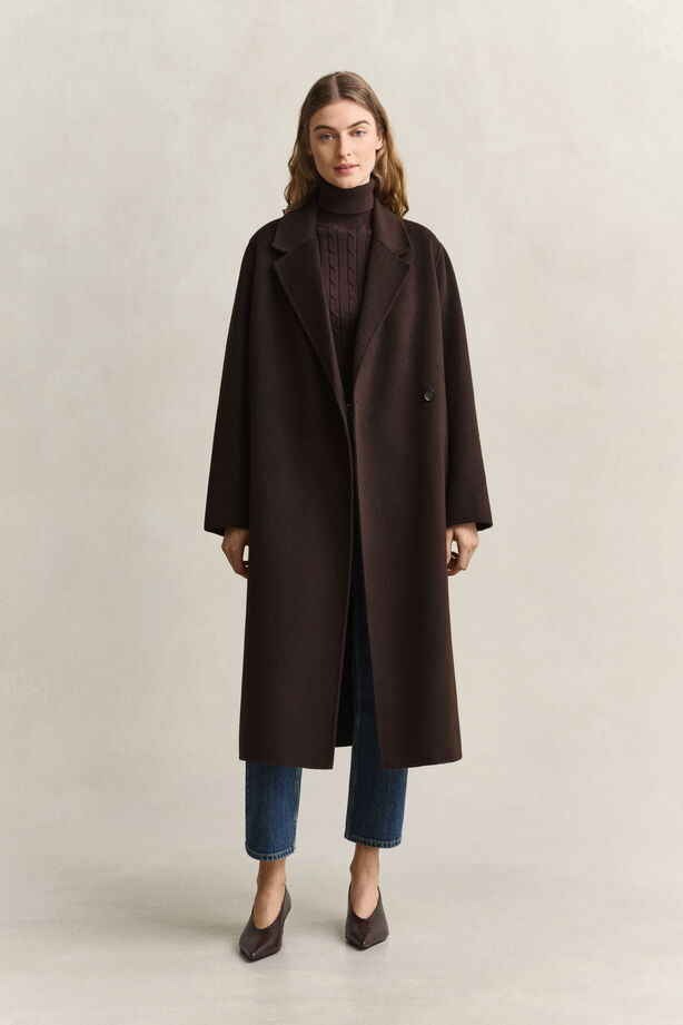 Handstitched Belted Coat