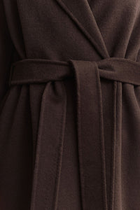 Handstitched Belted Coat