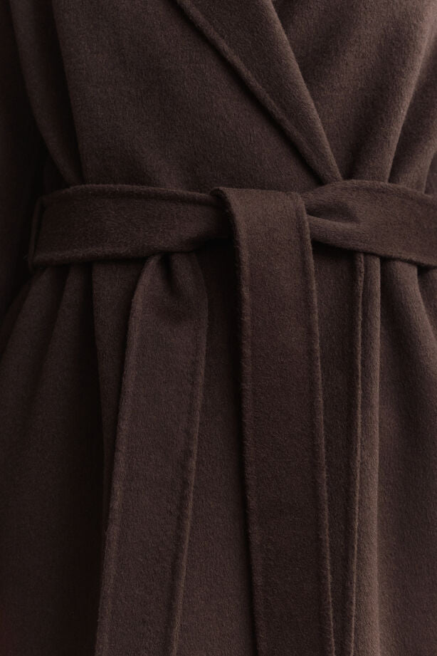 Handstitched Belted Coat