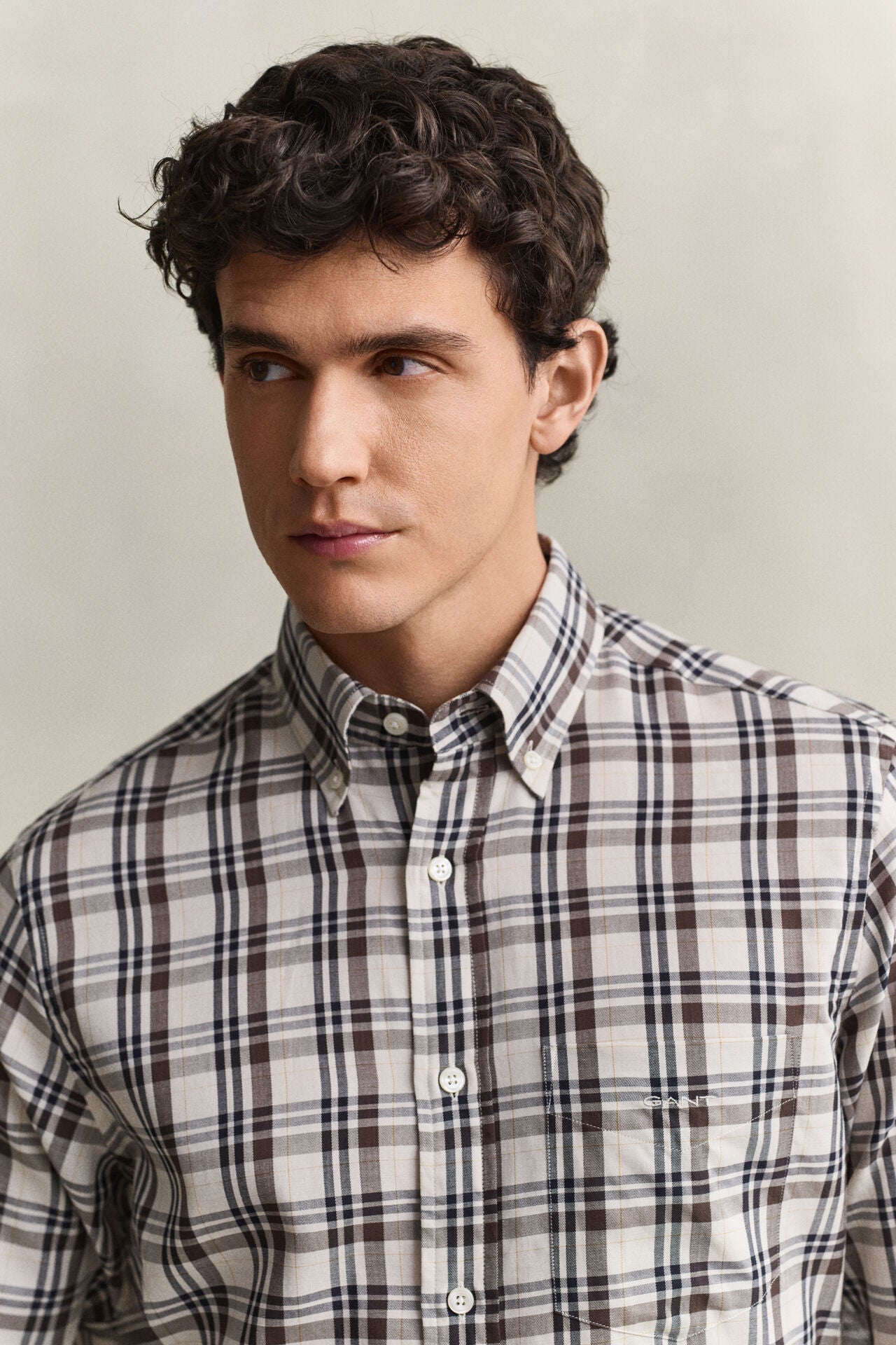 Regular Fit Twill Check Shirt