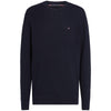 An image of the Tommy Hilfiger Herringbone Knit Crew Neck Jumper