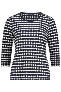 An image of the Betty Barclay 3/4 Sleeve Shirt