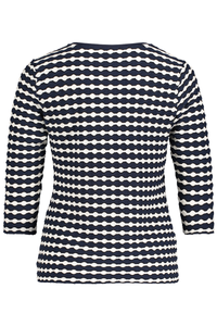 An image of the Betty Barclay 3/4 Sleeve Shirt