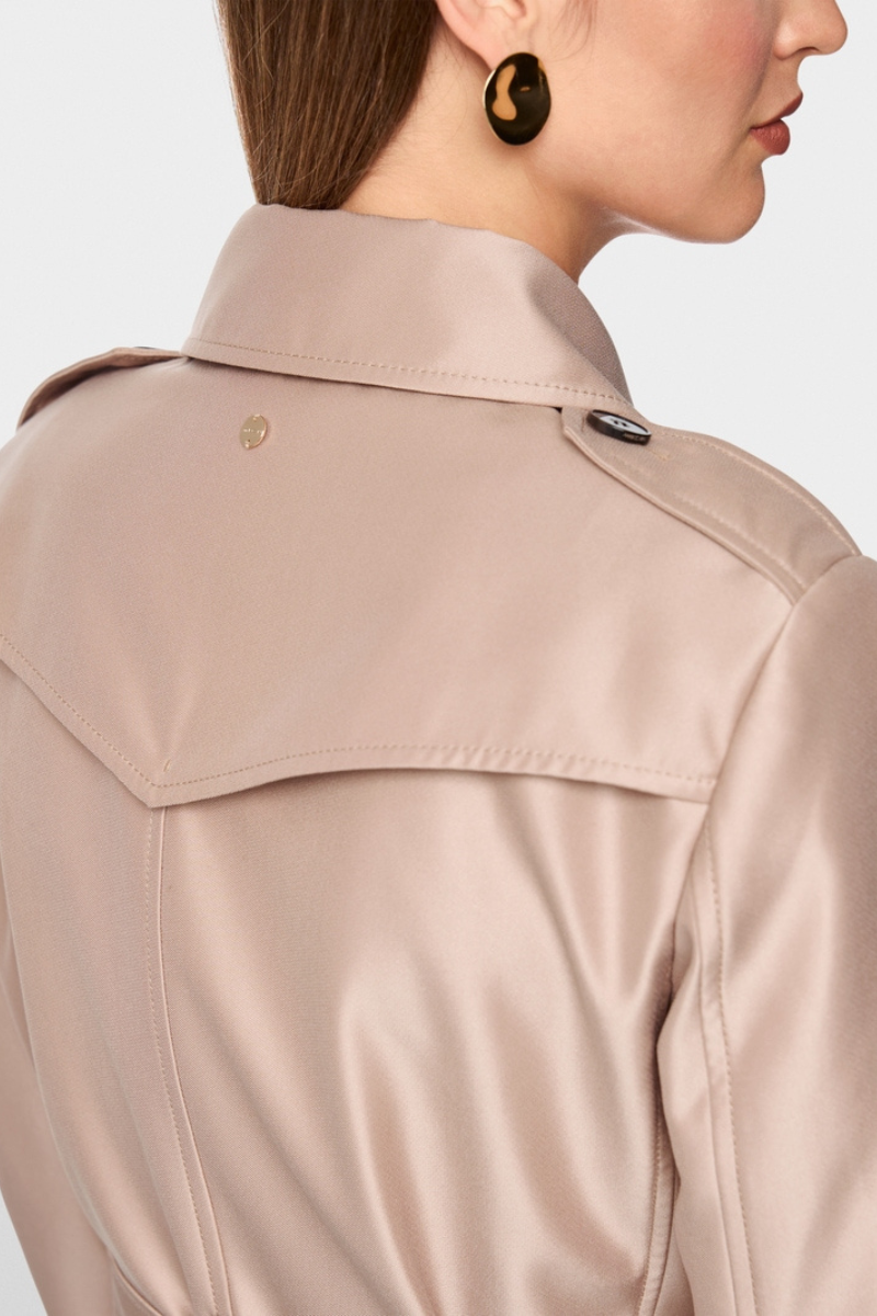 An image of the Marc Cain Classic Trench Coat