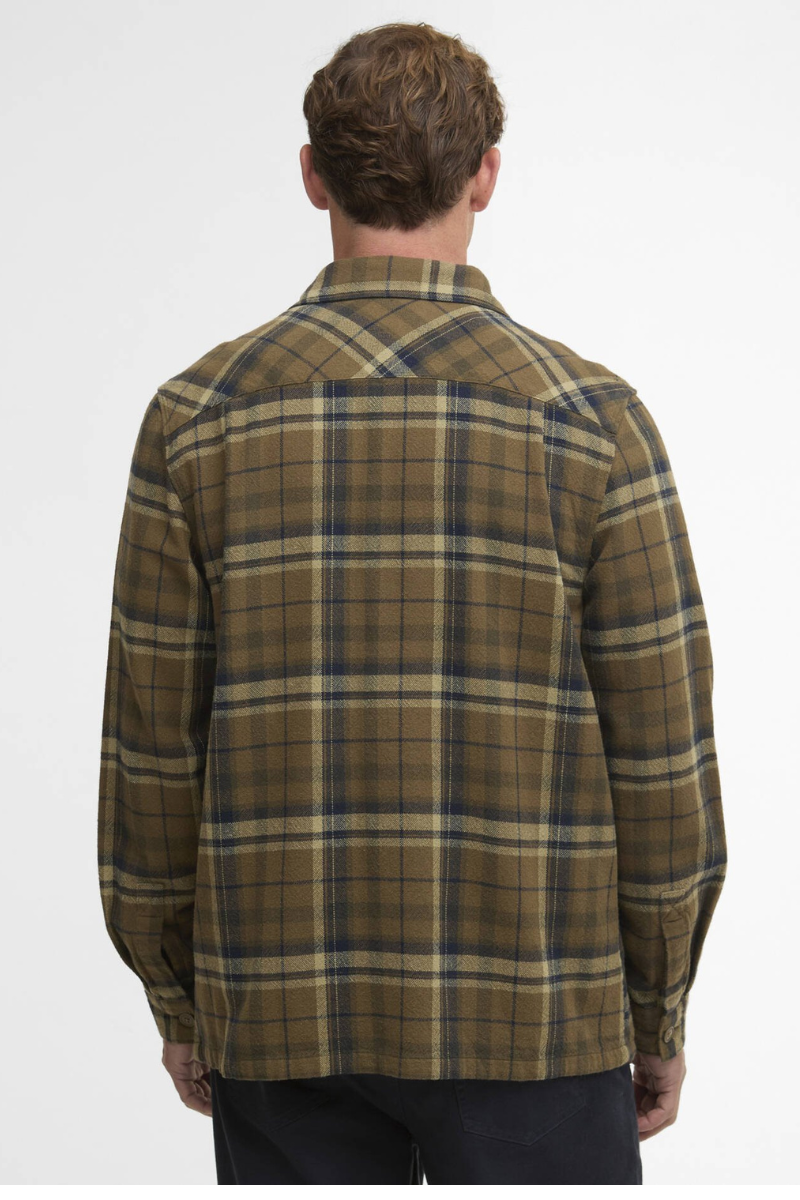 An image of the Barbour Trent Checked Overshirt