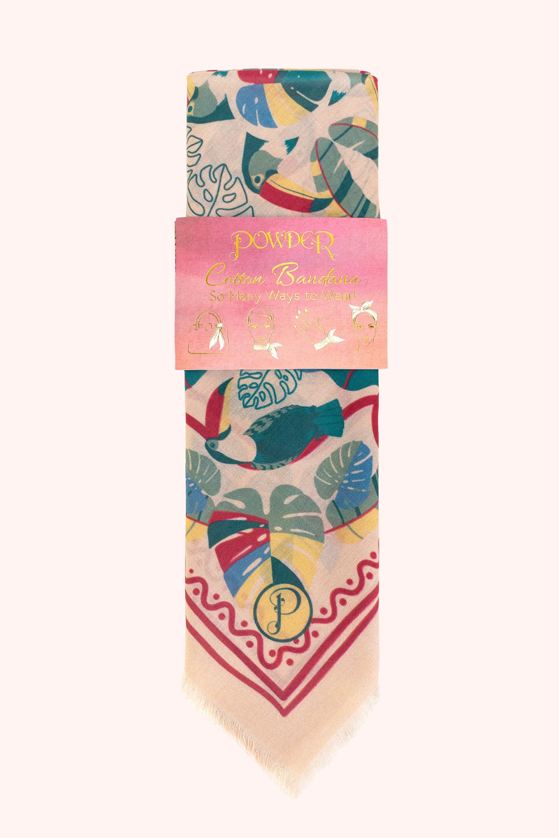 An image of the Powder Bandana Scarf