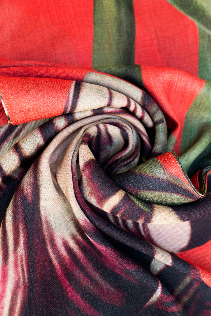 Tulip Wool Mix Scarf