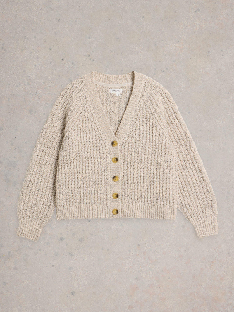 An image of the White Stuff Sally Slub Cardigan