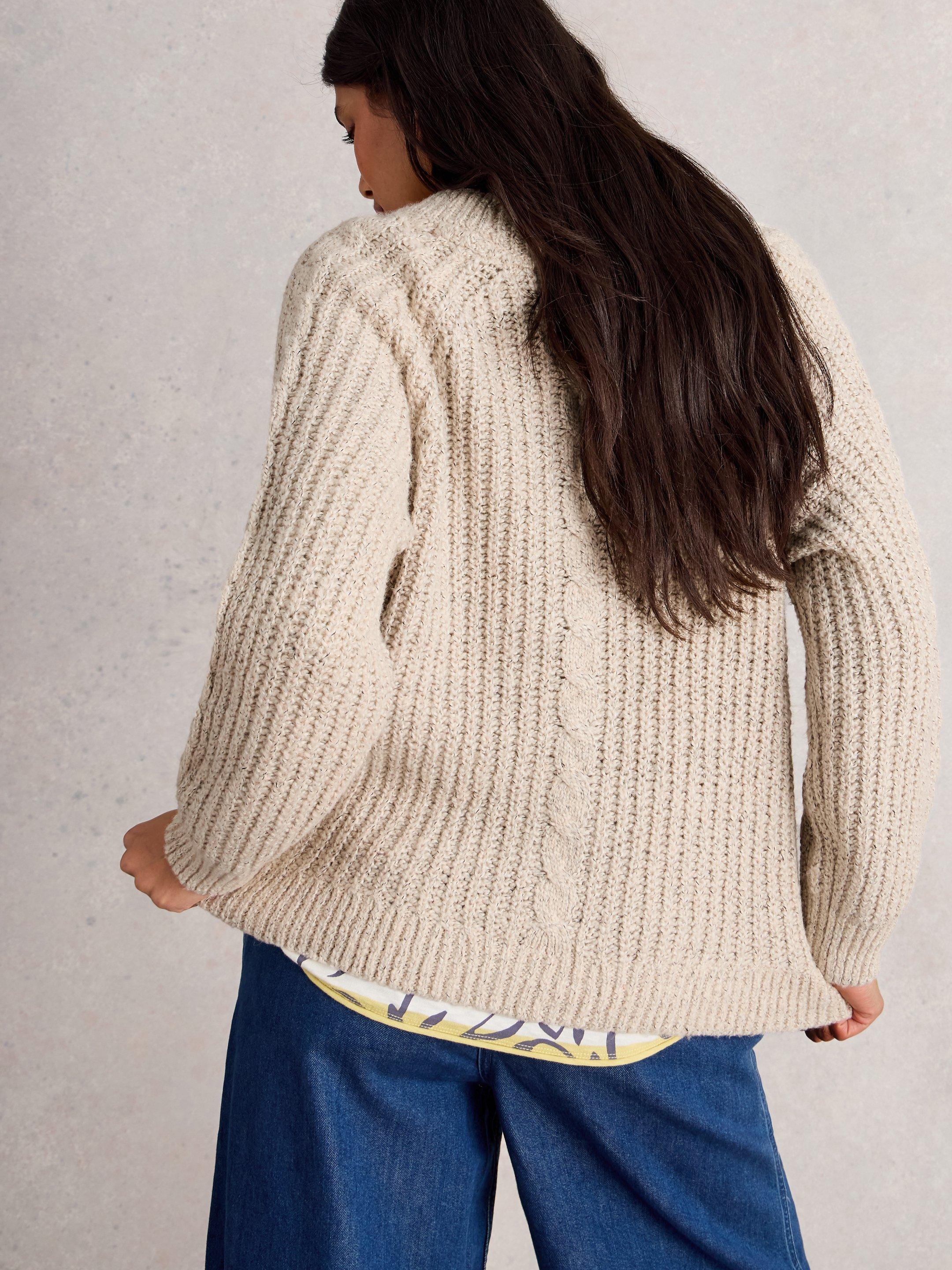 An image of the White Stuff Sally Slub Cardigan