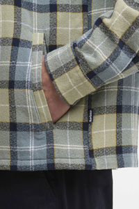 An image of the Barbour Vennel Textured Tartan Overshirt