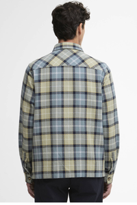 An image of the Barbour Vennel Textured Tartan Overshirt