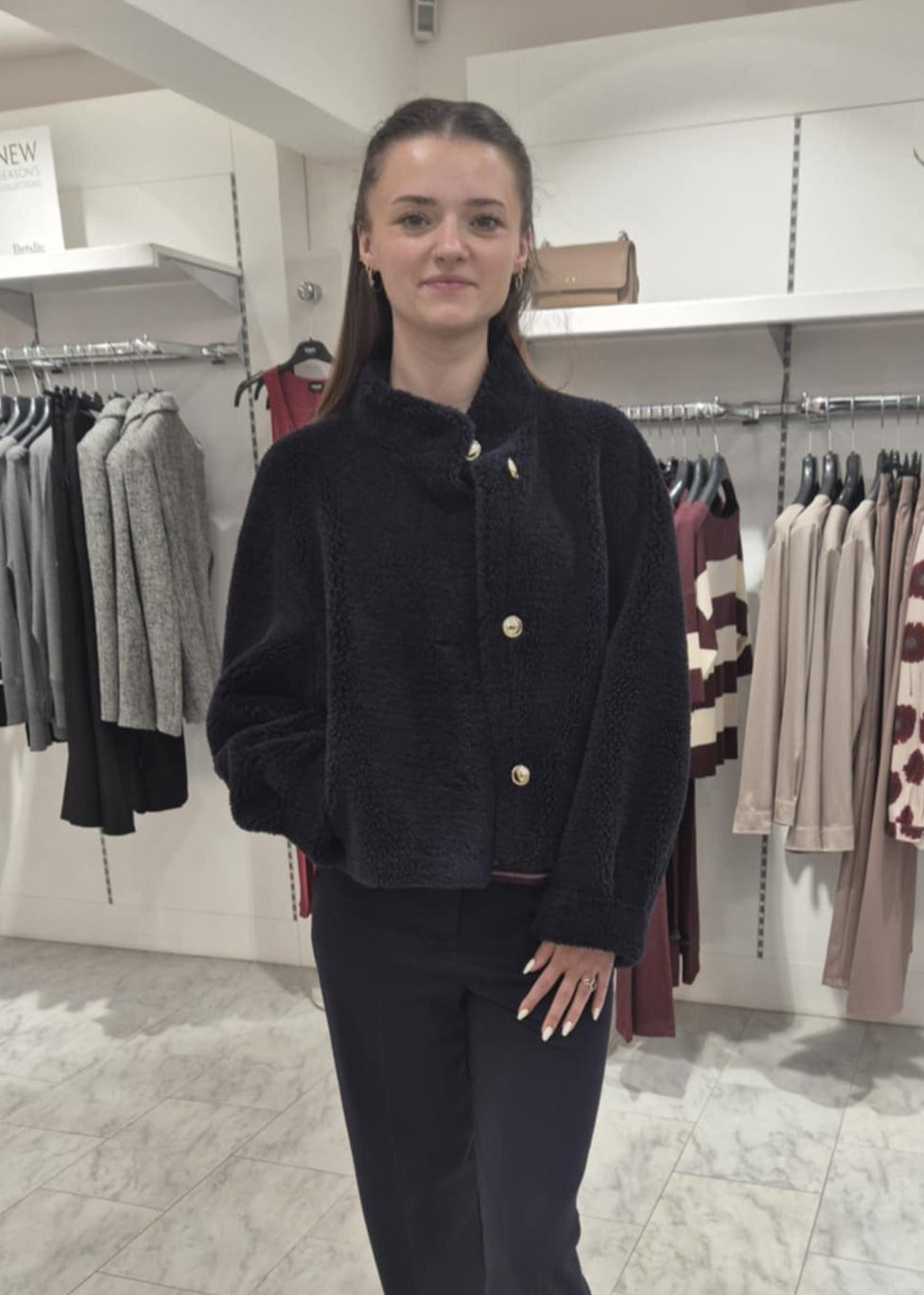 An image of the Emme Vicenza Faux Fur Coat