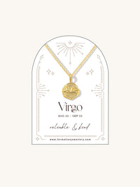 An image of the Formation Jewellery Zodiac Necklace - Virgo