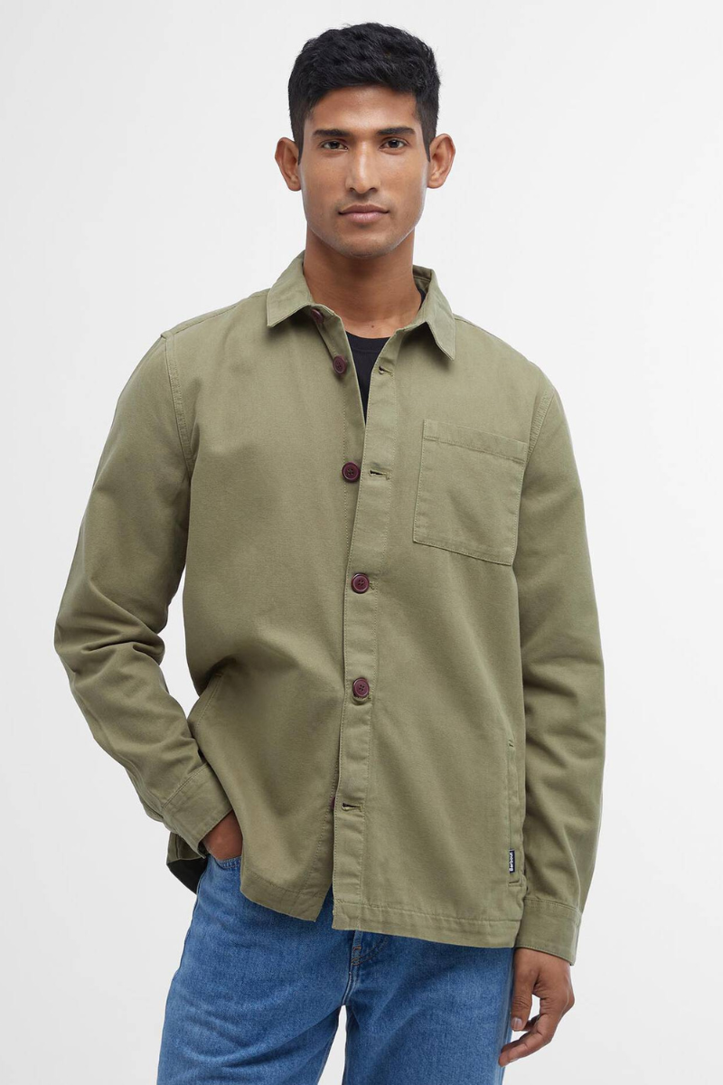 An image of the Barbour Regular Washed Overshirt