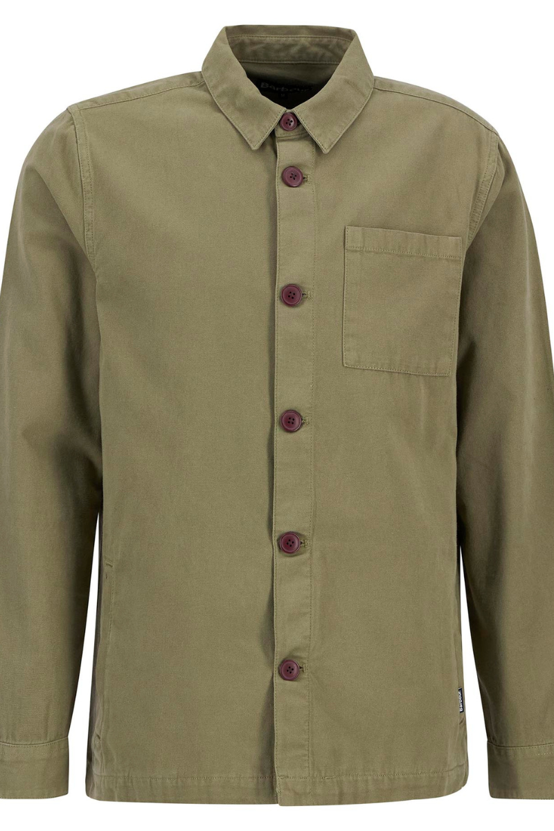 An image of the Barbour Regular Washed Overshirt