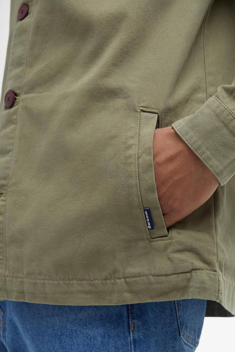 An image of the Barbour Regular Washed Overshirt