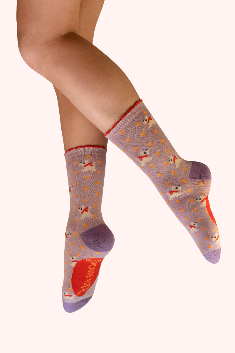 Woolly Westies Ankle Socks