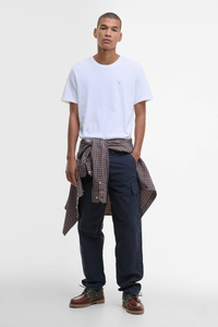 An image of the Barbour Aboyne Tartan Sports T-Shirt