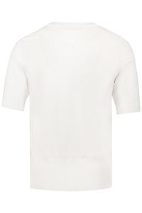 An image of the Betty Barclay Short Sleeve Knitted Sweater