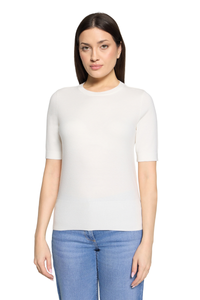 An image of the Betty Barclay Short Sleeve Knitted Sweater