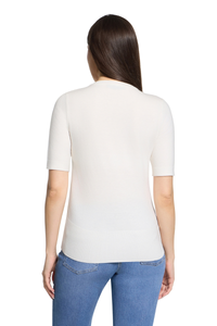 An image of the Betty Barclay Short Sleeve Knitted Sweater