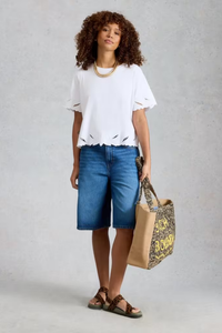 Colleen Cutwork Tee