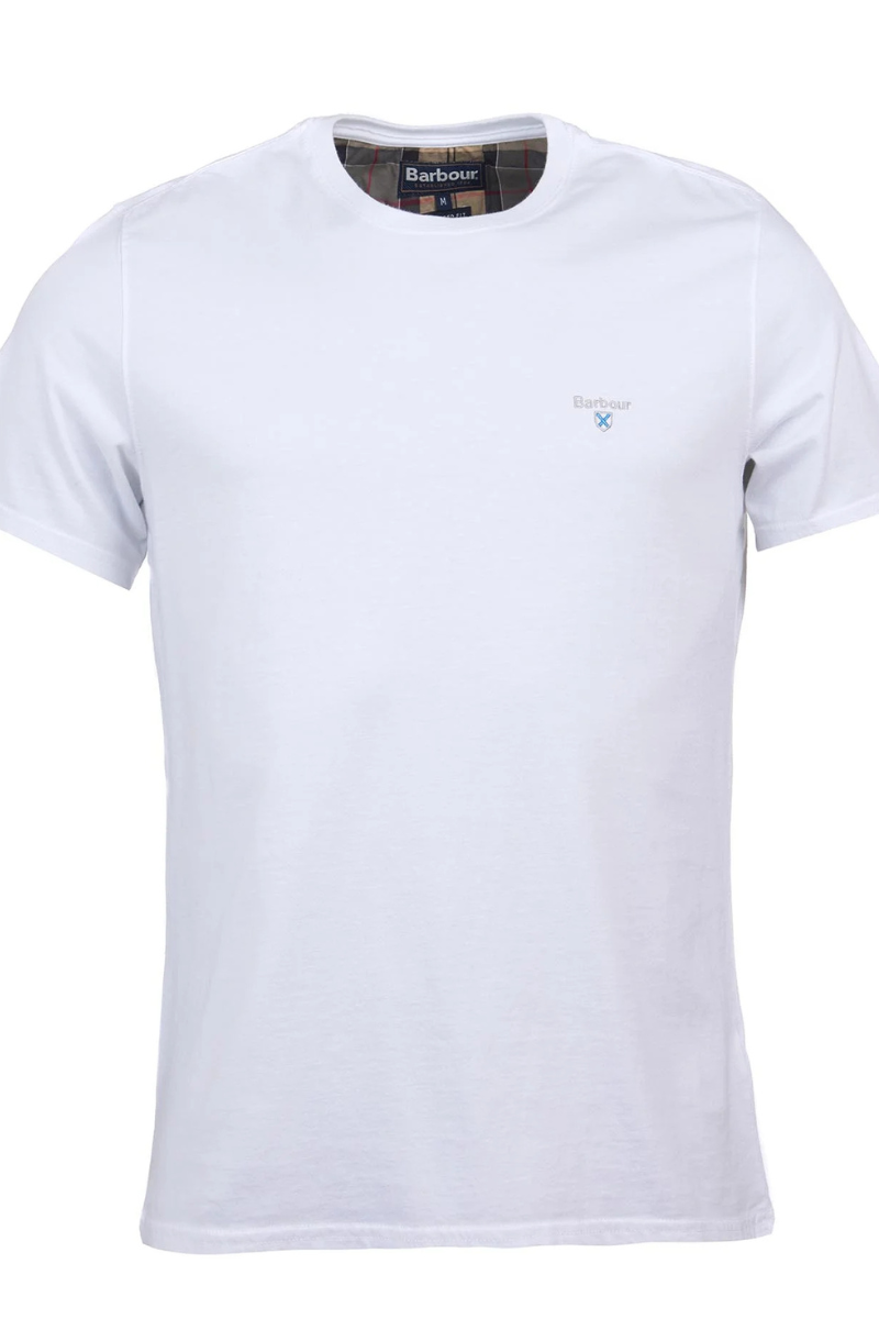 An image of the Barbour Aboyne Tartan Sports T-Shirt