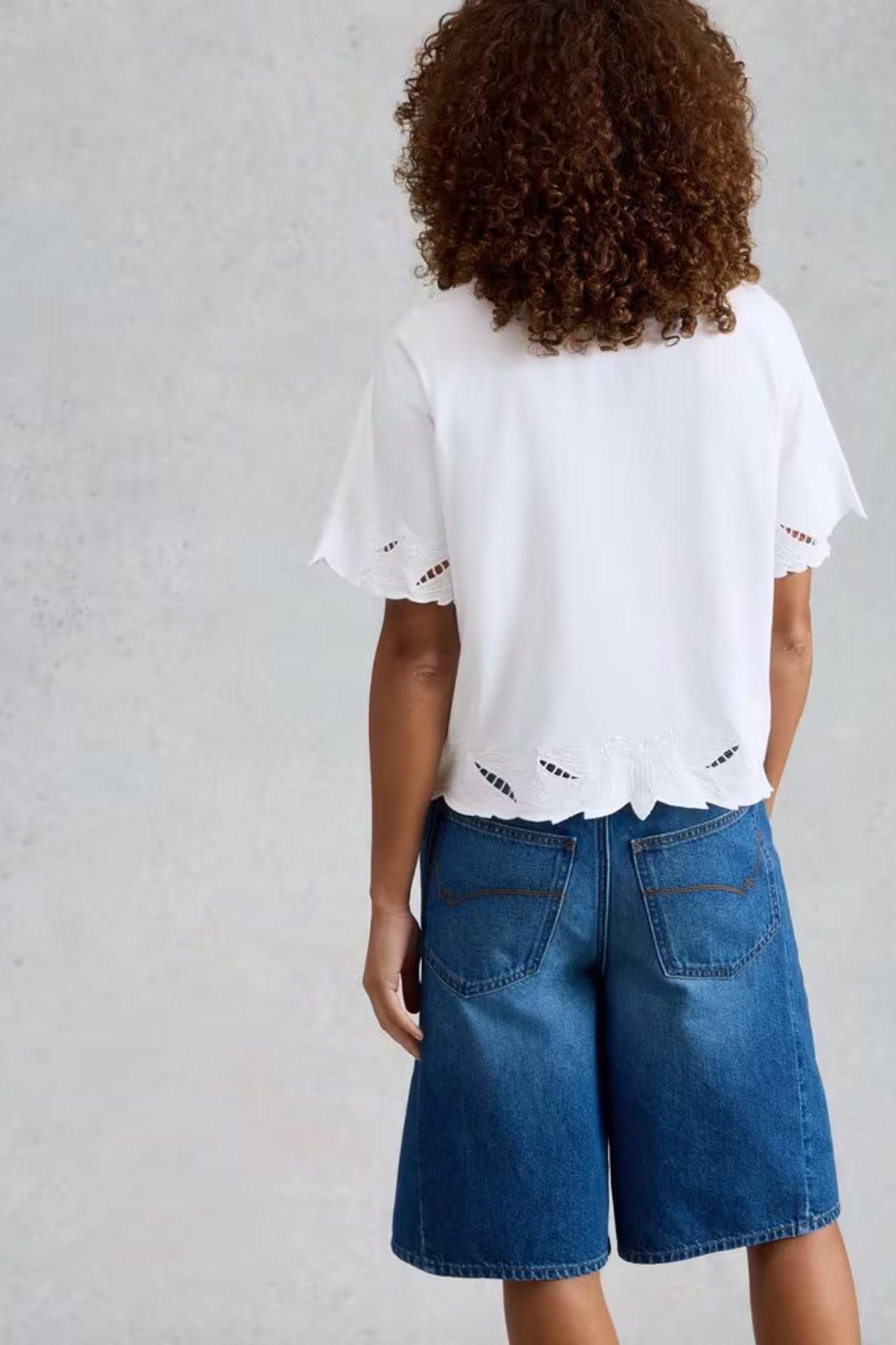 Colleen Cutwork Tee