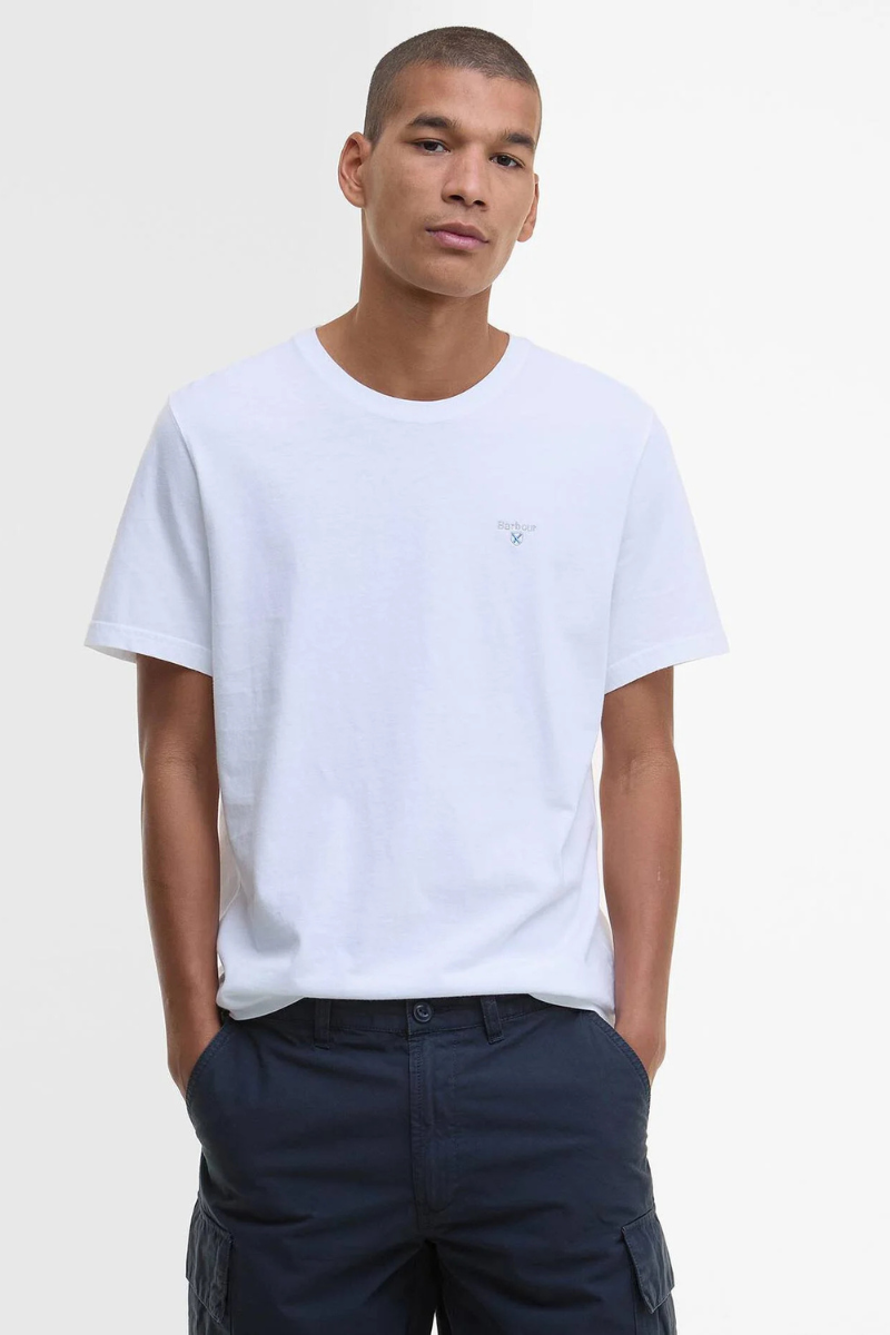 An image of the Barbour Aboyne Tartan Sports T-Shirt