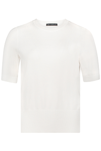 An image of the Betty Barclay Short Sleeve Knitted Sweater