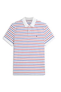 Interlock Stripe Reg Polo