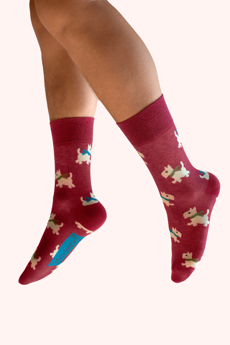 Woolly Westie Men's Socks