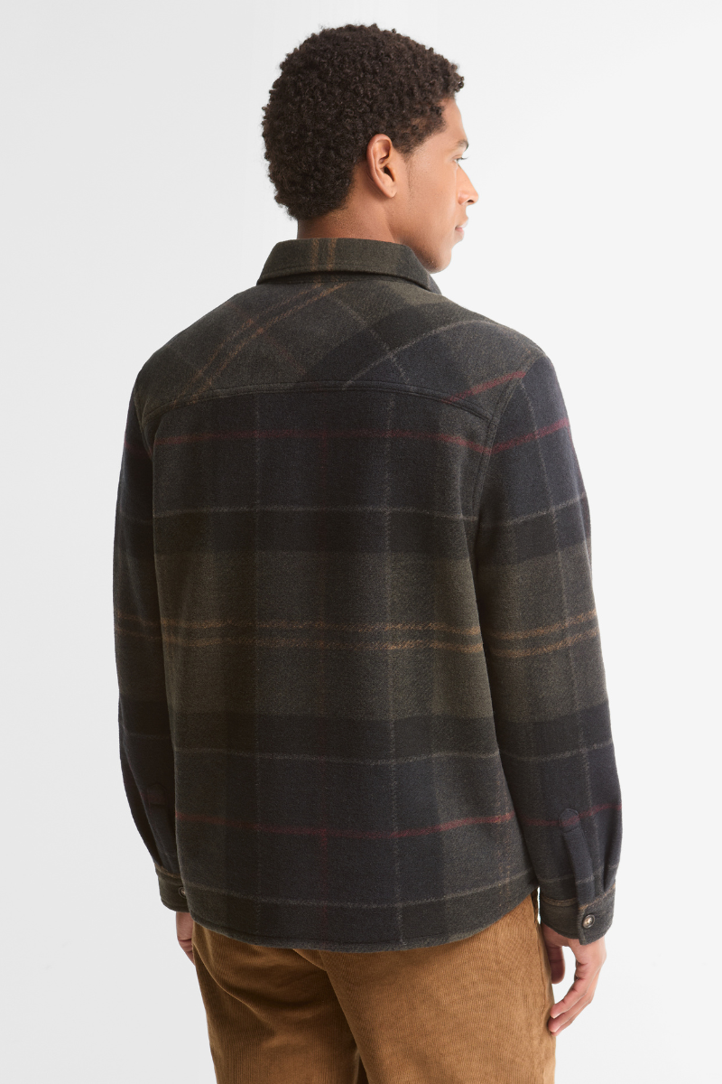 Woodlane Brushed Check Overshirt