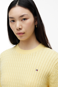Cable Knit Crew Neck Jumper