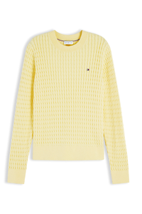 Cable Knit Crew Neck Jumper