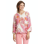 An image of the Betty Barclay V Neck Top