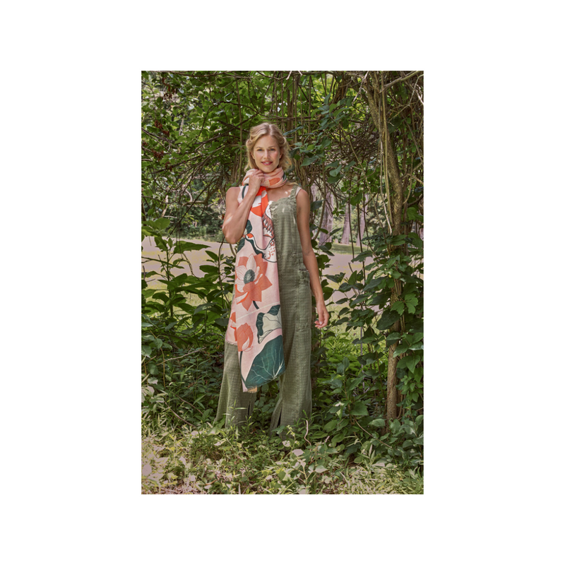 An image of the Powder Print Scarf