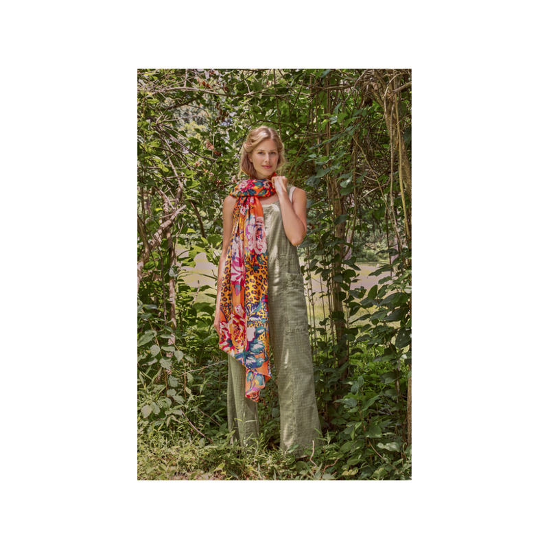 An image of the Powder Print Scarf