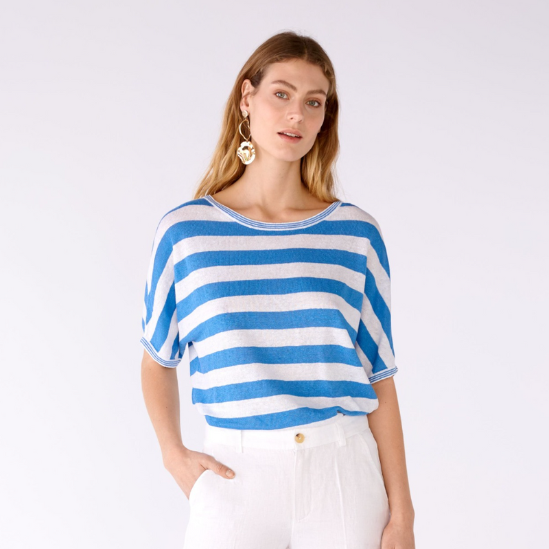 Short Sleeve Stripe Jumper