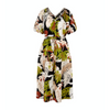 An image of the Marc Cain Palm Print Dress