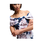An image of the Joseph Ribkoff Floral Bardot Dress