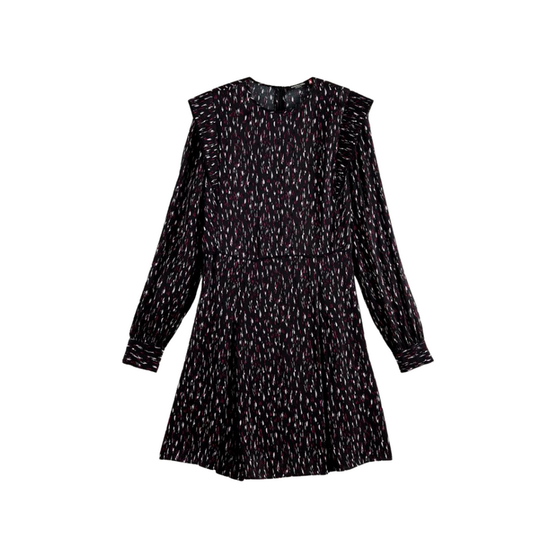 An image of the Scotch & Soda Structured Shoulder Dress