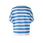 An image of the Oui Short Sleeve Stripe Jumper