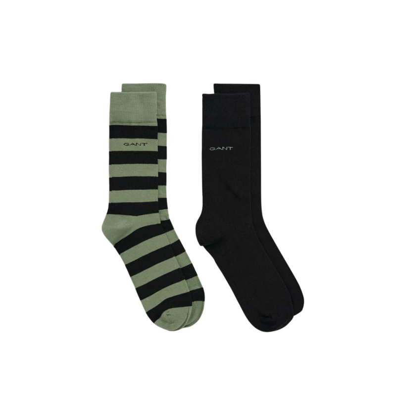 An image of the Gant Barstripe Solid 2 Pack